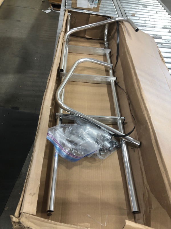 Photo 1 of 6 FOOT POOL LADDER STAINLESS STEEL 