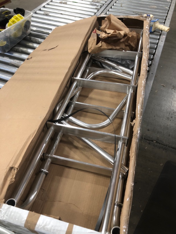 Photo 1 of 6 FOOT POOL LADDER STAINLESS STEEL 