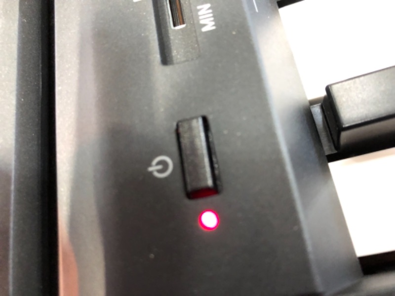 Photo 1 of Yamaha P71 88-Key Weighted Action Digital Piano with Sustain Pedal and Power Supply