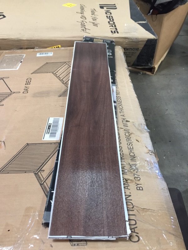 Photo 1 of Achim Imports VFP1.2HK10 Nexus Hickory 6 x 36 Self Adhesive Vinyl Floor Planks-10 Planks/15 Sq Ft, Piece, 10
