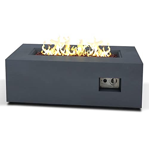 Photo 1 of ***PARTS ONLY*** Kante 42" L Rectangular Charcoal Concrete/Metal Outdoor Propane Gas Modern Smokeless Fire Pit Table, Patio Heater, Backyard Fireplace, Conversation Ar
Dimensions: 42 inches (L) x 20.5 inches (W) x 15.4 inches (H)
