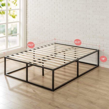 Photo 1 of Zinus Joseph Metal Platforma Bed Frame, 18-Inches - Full
