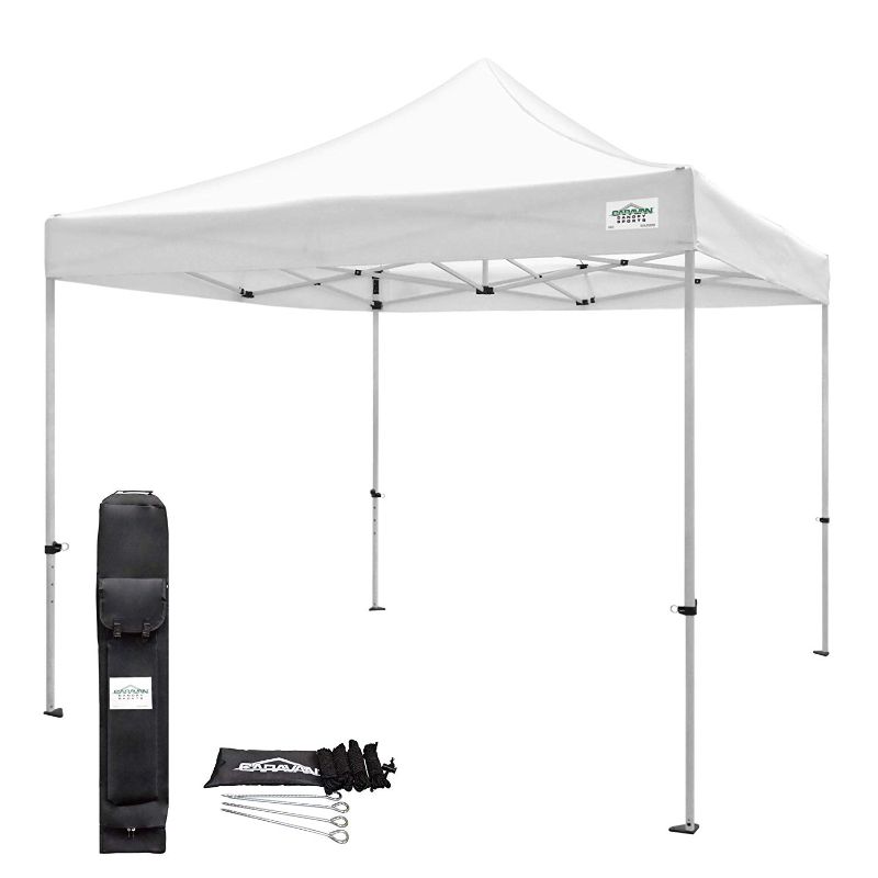 Photo 1 of **INCOMPLETE***Caravan Canopy TitanShade Commercial Instant 10x10 White - All
