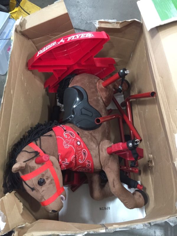 Photo 1 of PARTS ONLY
Radio Flyer Chestnut Plush Interactive Riding Horse




