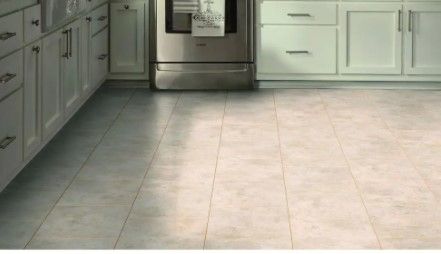 Photo 1 of 1 Case Travertine 12 in. x 12 in. Peel and Stick Vinyl Tile (30 sq. ft. / case)
