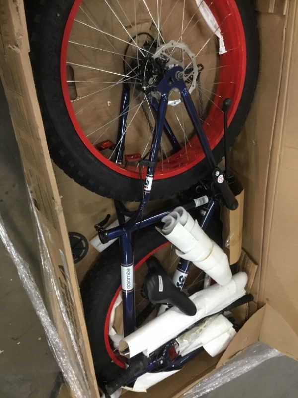 Photo 4 of ***PARTS ONLY**1006615595
* Mongoose Men's Dolomite 26" Fat Tire Mountain Bike - Navy/Red