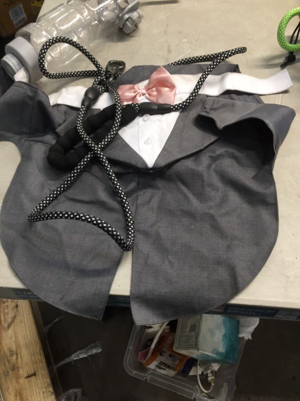 Photo 1 of dog bundle   large tux/leash (used)