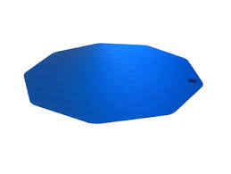 Photo 1 of blue octogon chair mat