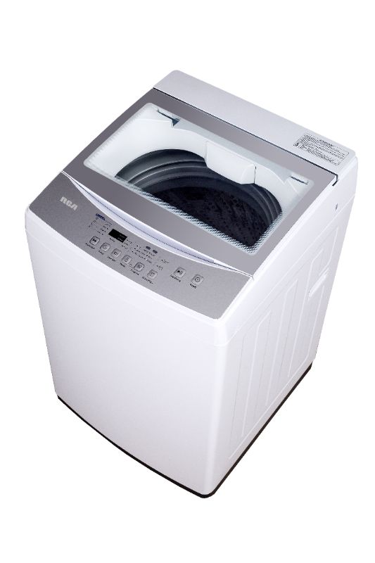 Photo 1 of USED RCA 21.5 in. W 2.0 Cu. Ft. Portable Top Load Washing Machine in White
