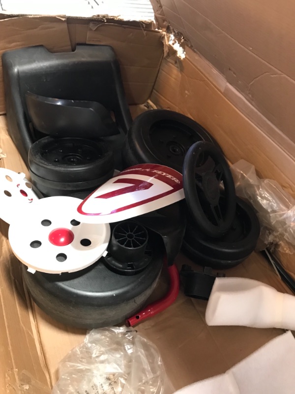 Photo 5 of (INCOMPLETE, DOES NOT FUNCTION)Radio Flyer Ultimate Go-Kart, 24 Volt Outdoor Ride on Toy**, USED, DOES NOT TURN ON, MISSING CHARGER**