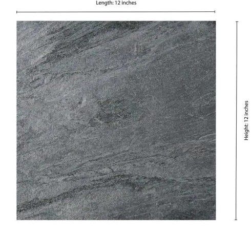 Photo 1 of 25 cases - Ostrich Grey 12 in. x 12 in. Honed Quartzite Floor and Wall Tile (10 sq. ft. / case) 250 Sq. Ft
- Couple tiles cracked from shipping 