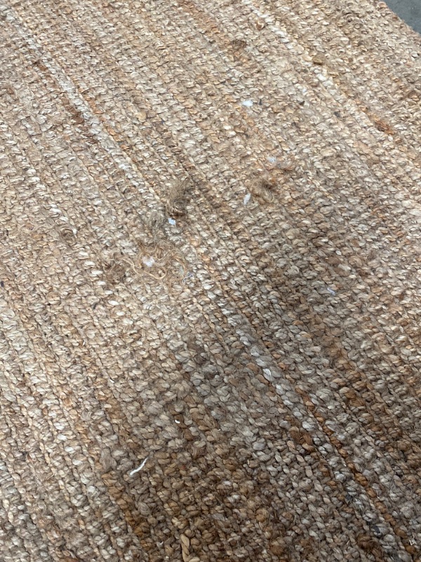 Photo 2 of ***DAMAGE LOOK AT COMMENTS*** nuLOOM Raleigh Hand Woven Wool Area Rug natural 10' x 7' 