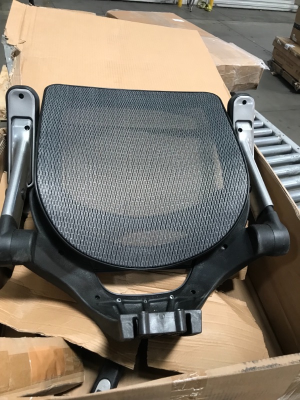 Photo 5 of Gabrylly Ergonomic Mesh Office Chair, High Back Desk Chair - Adjustable Headrest with Flip-Up Arms, Tilt Function, Lumbar Support and PU Wheels, Swivel Computer Task Chair
