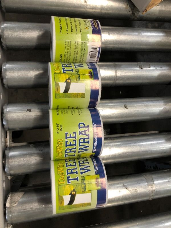 Photo 1 of ***SET OF 4**DeWitt 50 Ft. L X 3 Ft. W Polypropylene Tree Wrap White