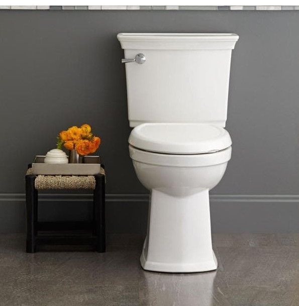 Photo 1 of ***USED UNABLE TO TEST** American Standard H2Optimum Elongated Two-Piece Toilet with Siphon Jet Technology
