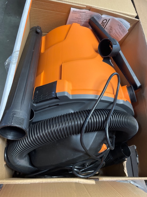 Photo 2 of RIDGID
12 Gal. 5.0-Peak HP NXT Wet/Dry Shop Vacuum with Filter, Hose and Accessories