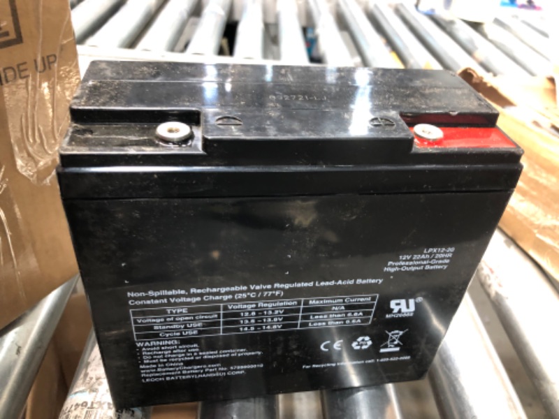 Photo 2 of Amstron AP-12220EV 12V 22Ah Sealed Lead Acid Battery (R Terminal)
