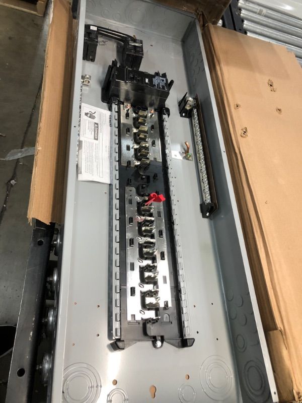 Photo 1 of 200 Amp 30-Space 42-Circuit Main Breaker Generator Ready Outdoor Load Center
