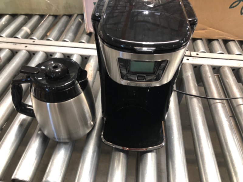 Photo 1 of BLACK+DECKER 12-Cup Programmable Coffee Maker, Thermal Carafe, CM2035B