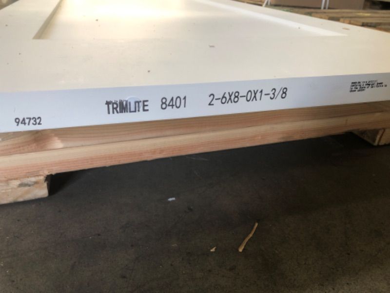 Photo 3 of **LIGHT WARE**Trimlite 30" x 96" 1-Panel Shaker Interior Slab Passage Door
