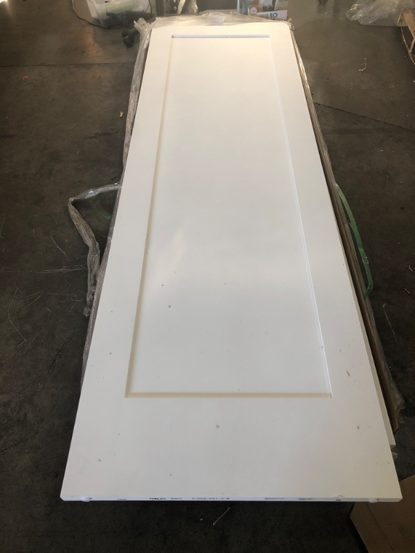 Photo 3 of **LIGHT DAMAGE** Trimlite 30" X 96" 1-Panel Shaker Interior Slab Passage Door
