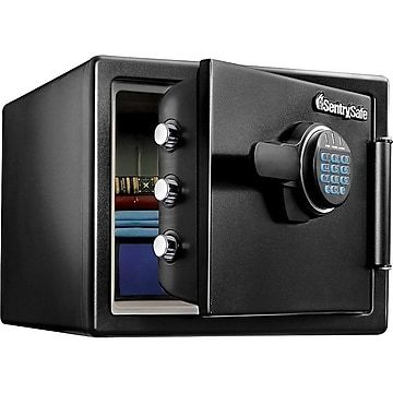 Photo 1 of SentrySafe 0.81 Cu. Ft. Digital Fire/Water Safe, Black