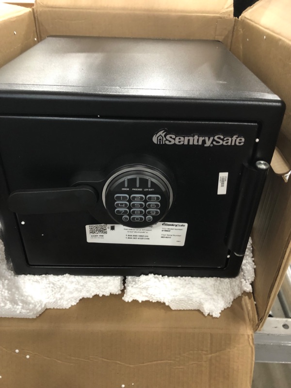 Photo 2 of SentrySafe 0.81 Cu. Ft. Digital Fire/Water Safe, Black