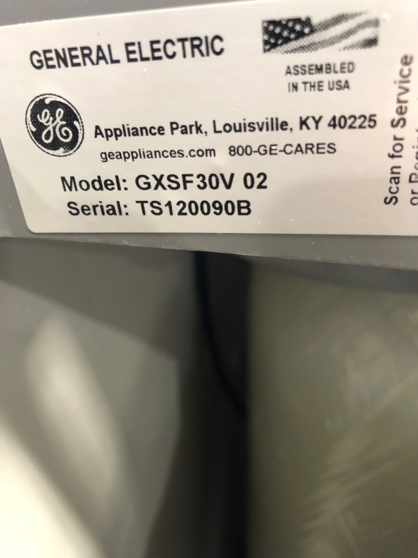 Photo 1 of **DAMAGED** GXSF30V Grain Water Softener with 30 400 Grain Capacity Exclusive Days to Empty Indicator and up-front Electronic
