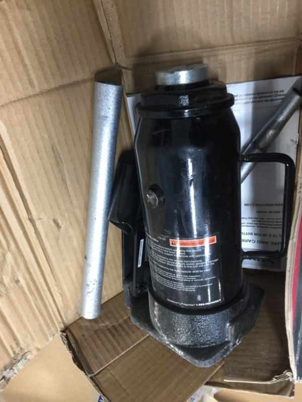 Photo 1 of 12-Ton Hydraulic Bottle Jack