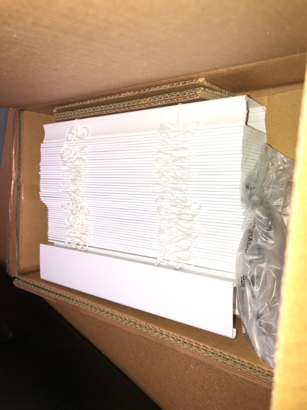 Photo 1 of 2" white wood shades kit