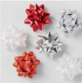 Photo 1 of 15 Christmas Gift Bows Peel 'N Stick 2 PACK 