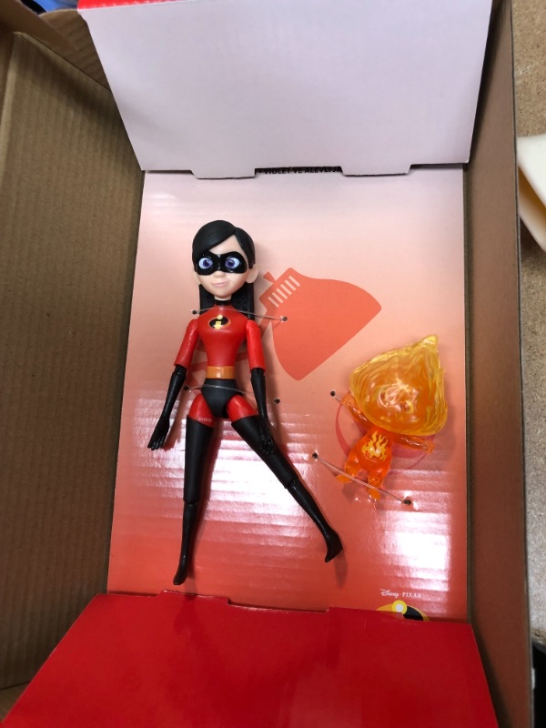 Photo 2 of Disney Pixar The Incredibles Violet & Fire Jack-Jack Action Figure 2-Pack, Highly Posable with Authentic Detail, Movie Toy, Gift for Collectors & Kids Ages 3 Years Old & Up
2 PACK 