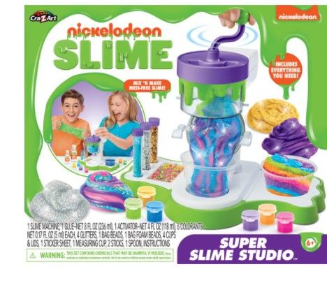 Photo 1 of Cra-Z-Art - Nickleodeon Ultimate Slime Making Lab with Tabletop Mixer
