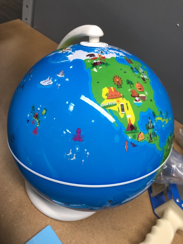 Photo 4 of Orboot Earth by PlayShifu (App Based): Interactive AR Globe for Kids, STEM Toy for Boys & Girls Ages 4 -10 | Educational Toy Gift (No Borders, No Names On Globe)
