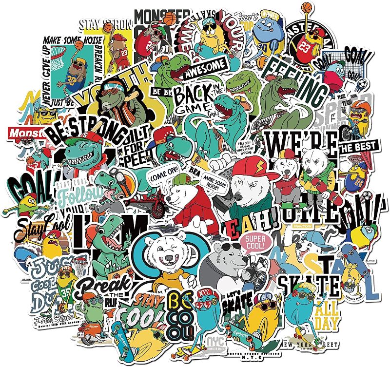 Photo 1 of 100 PCS Water Bottle Stickers,Vinyl Waterproof Animal Stickers,Can be Creative Diy,Stickers Suitable for Laptops,Water Bottles,Mobile phones,Skateboard,Exquisite Packaging Stickers,Suitable for Adults,Teenagers,and Children’s Birthday Gifts.
PACK OF 2 