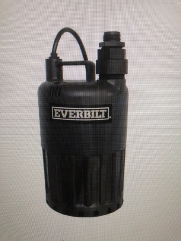 Photo 2 of 1/2 HP Waterfall Submersible Utility Pump
