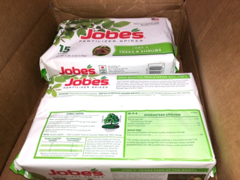 Photo 2 of 2 pack Jobe's Tree and Shrub Spikes 15-Pack
