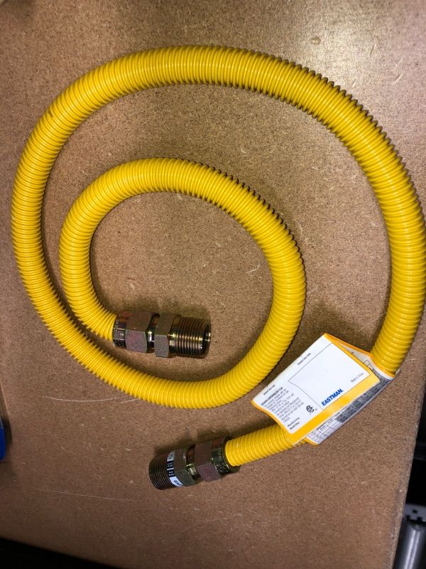 Photo 2 of 1/2 in. MIP x 1/2 in. MIP x 48 in. Gas Connector (1/2 in. OD) w/Safety+Plus2 Thermal Excess Flow Valve (60,500 BTU)