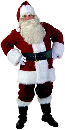 Photo 1 of Edith qi Men's Deluxe Santa Suit Thicken Plush Adult Christmas Costume Cosplay
SIZE, XXL