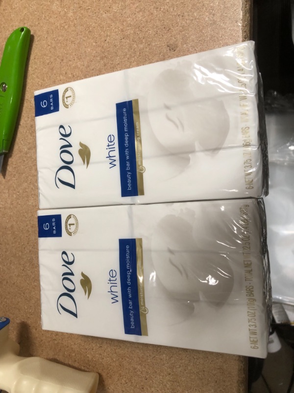 Photo 2 of Dove White Beauty Bar Soap, 25.5 Ounce - 12 per case.
