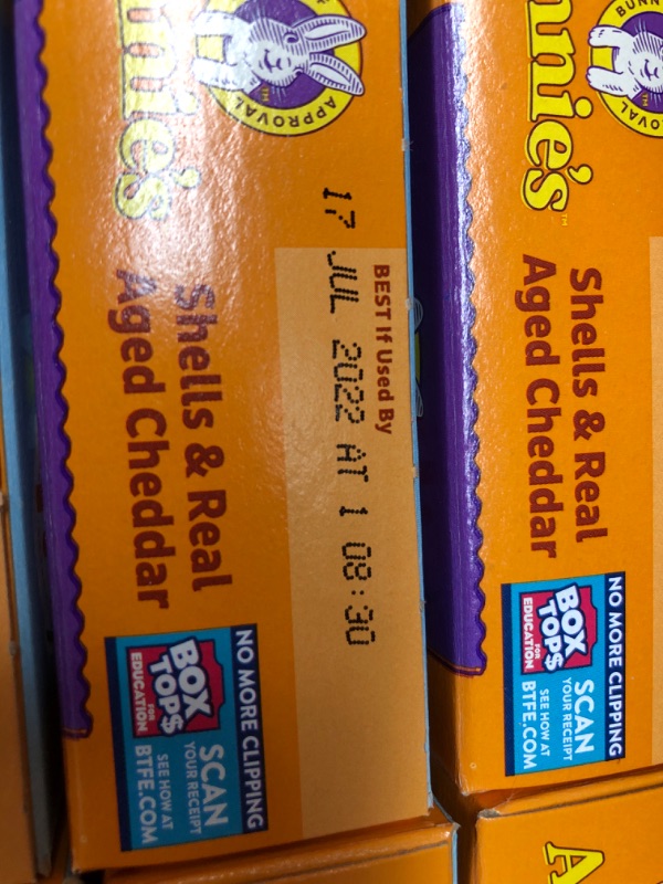 Photo 2 of **Sold As Is**  **No Refund** **No Returns** ** Expire Date: 07/17/2022** Annie's Shells & Aged Cheddar Macaroni and Cheese, Mac and Cheese, 6 oz (Pack of 12)

