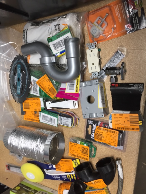 Photo 1 of **Final Sale**
Assortment of home improvement material
