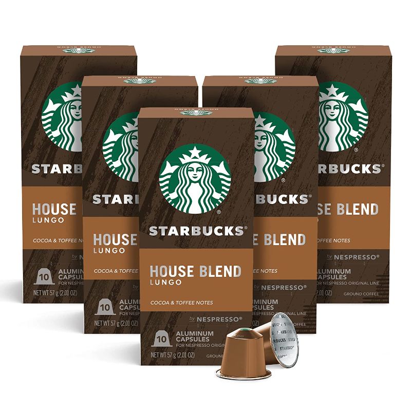 Photo 1 of **Sold As Is**  **No Refund** **No Returns** ** expire date: 12/18/2021** Starbucks by Nespresso, House Blend (50-count single serve capsules, compatible with Nespresso Original Line System)
