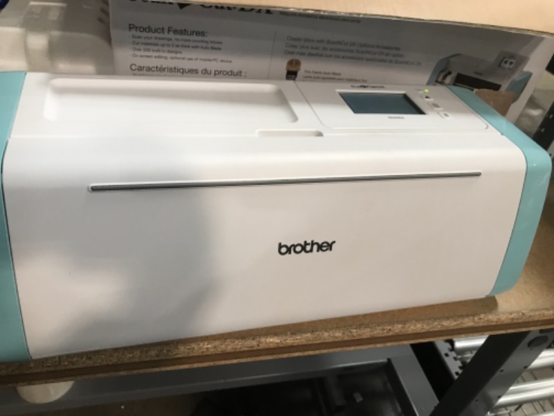 Photo 2 of Brother ScanNCut SDX85S Electronic DIY Cutting Machine with Scanner, Make Vinyl Wall Art, Appliques, Homemade Cards and More with 251 Included Patterns
