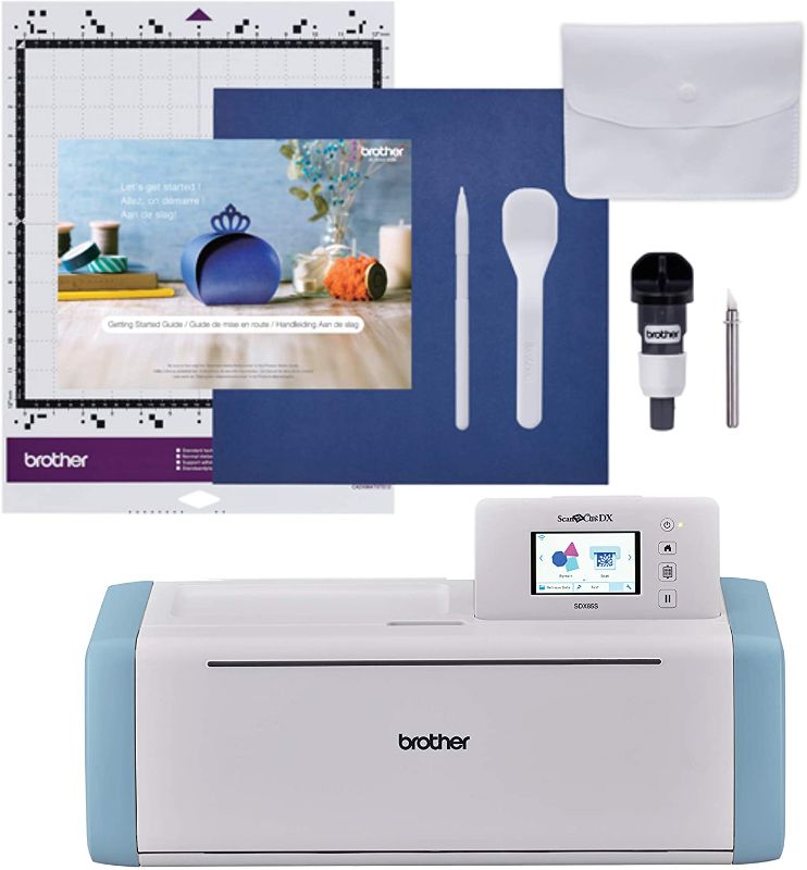 Photo 1 of Brother ScanNCut SDX85S Electronic DIY Cutting Machine with Scanner, Make Vinyl Wall Art, Appliques, Homemade Cards and More with 251 Included Patterns
