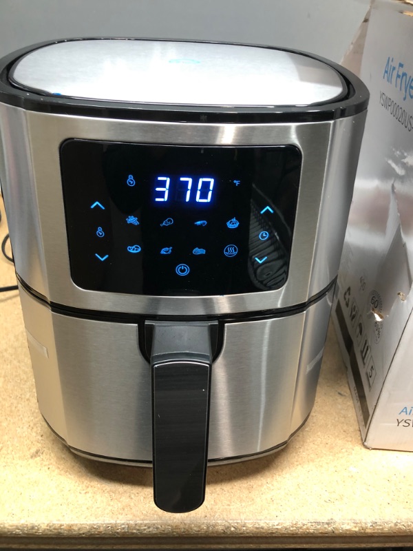 Photo 6 of Air Fryer, Nebulastone 6Qt Airfryer with 8 Presets