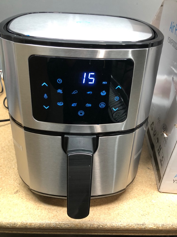 Photo 5 of Air Fryer, Nebulastone 6Qt Airfryer with 8 Presets