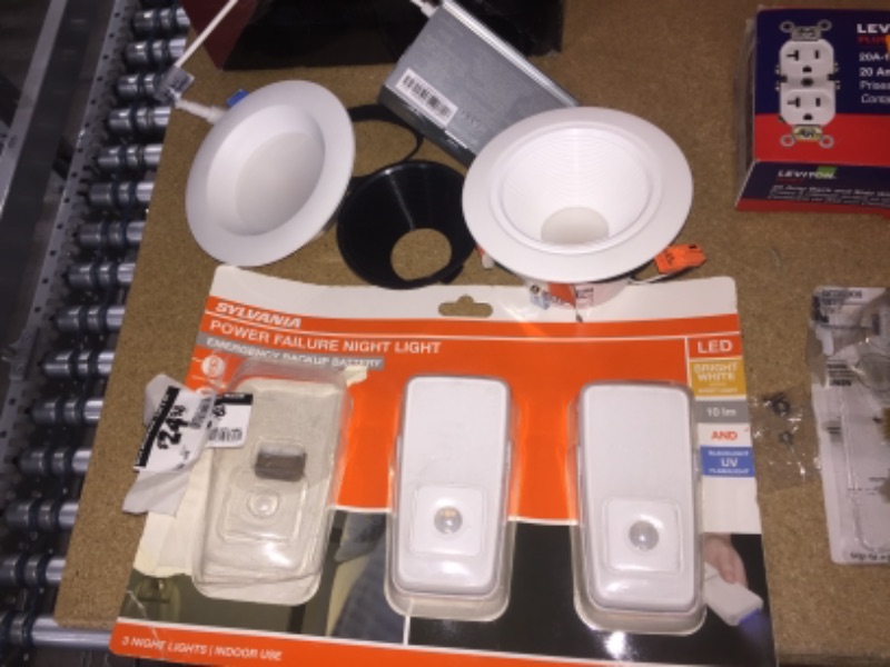 Photo 3 of **Final Sale**
Assortment of Home Improvement Material for Lighting 
