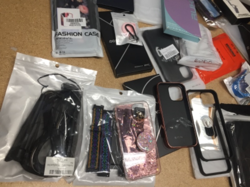 Photo 2 of **Final Sale**
Assortment of Cell Phone Accessories 