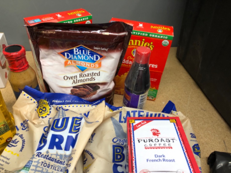 Photo 1 of **Final Sale**
Assortment of Food products
Expires: 2/17/2022